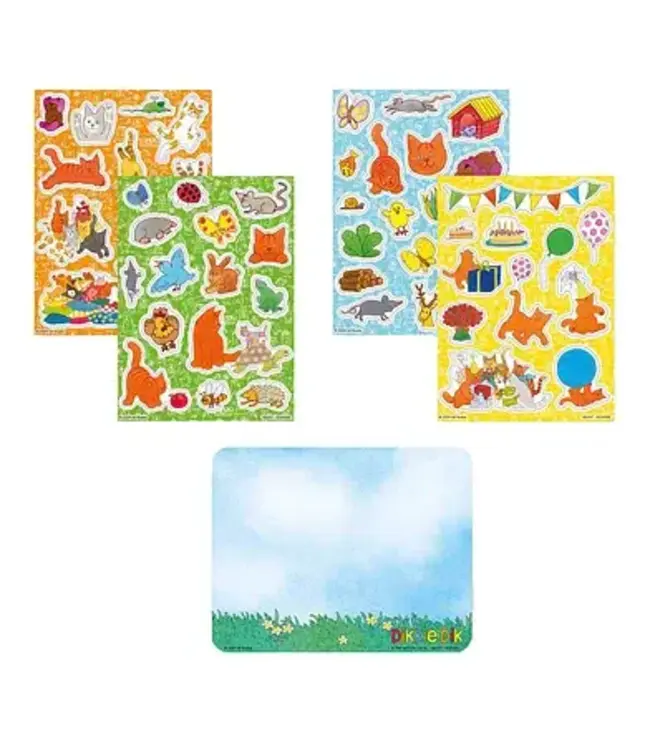 Dikkie Dik Raamstickers - Herbruikbaar
