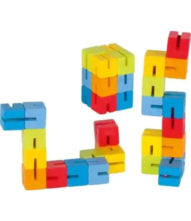 Twister Blocks -  elastische blokjes slang