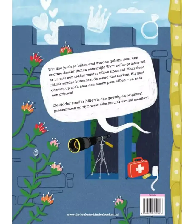Unieboek De Ridder zonder billen!