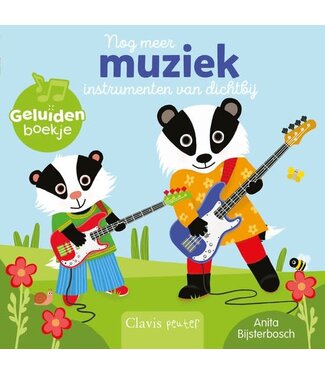 Nog meer muziekinstrumenten van dichtbij - Geluidenboek. Anita Bijsterbosch