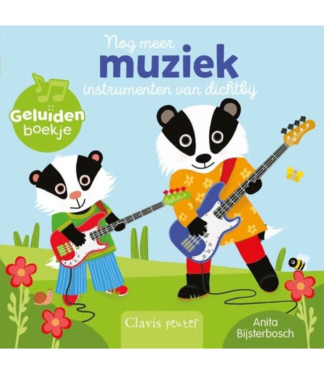 Nog meer muziekinstrumenten van dichtbij - Geluidenboek. Anita Bijsterbosch