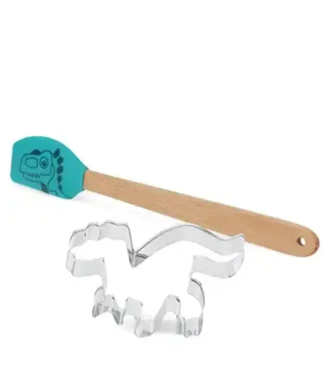 Koekjesvorm Baby Dino's met spatel