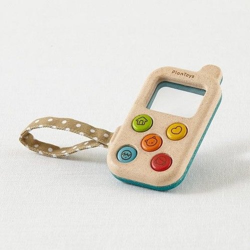 Plan Toys My first phone - telefoon van duurzaam hout Plan Toys My first phone - telefoon van duurzaam hout