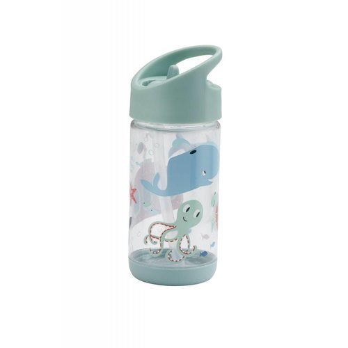 Sugarbooger Sugarbooger Flip & sip beker Ocean 350 ml Sugarbooger Sugarbooger Flip & sip beker Ocean 350 ml