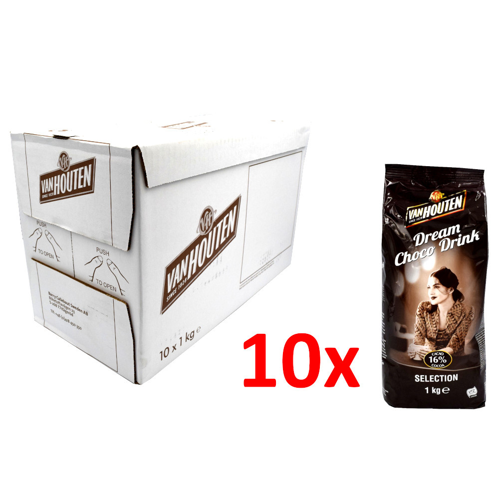 Van Houten Dream Choco Drink Selection 16 Cacao 1 Kilo Kaffeekaufenholland Preiswert Kaffee Kaufen