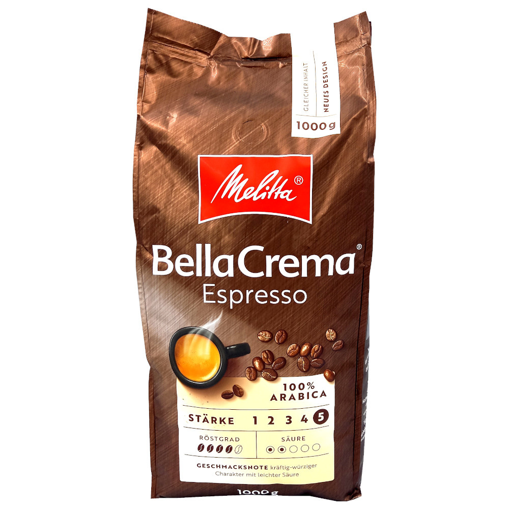 Melitta Bella Crema Espresso 1 Kilo Buy Coffee Holland