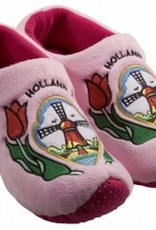 Klomp sloffen Tulp/Molen Roze SL-1228