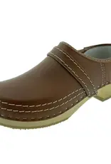 Simson Klompen Dichte Hiel Bruin 008-BR