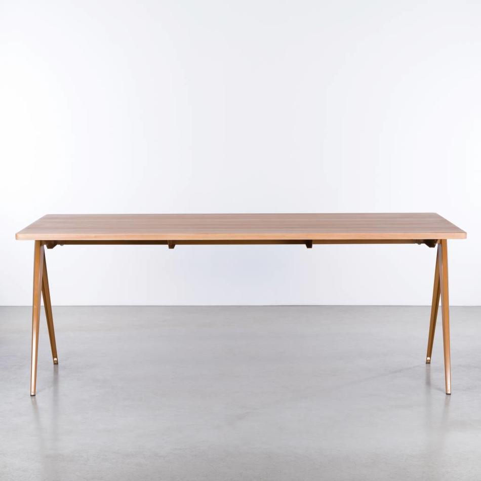 TD4 Table Ocher Brown / Beech