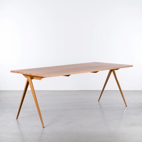 TD4 Table Ocher Brown / Beech