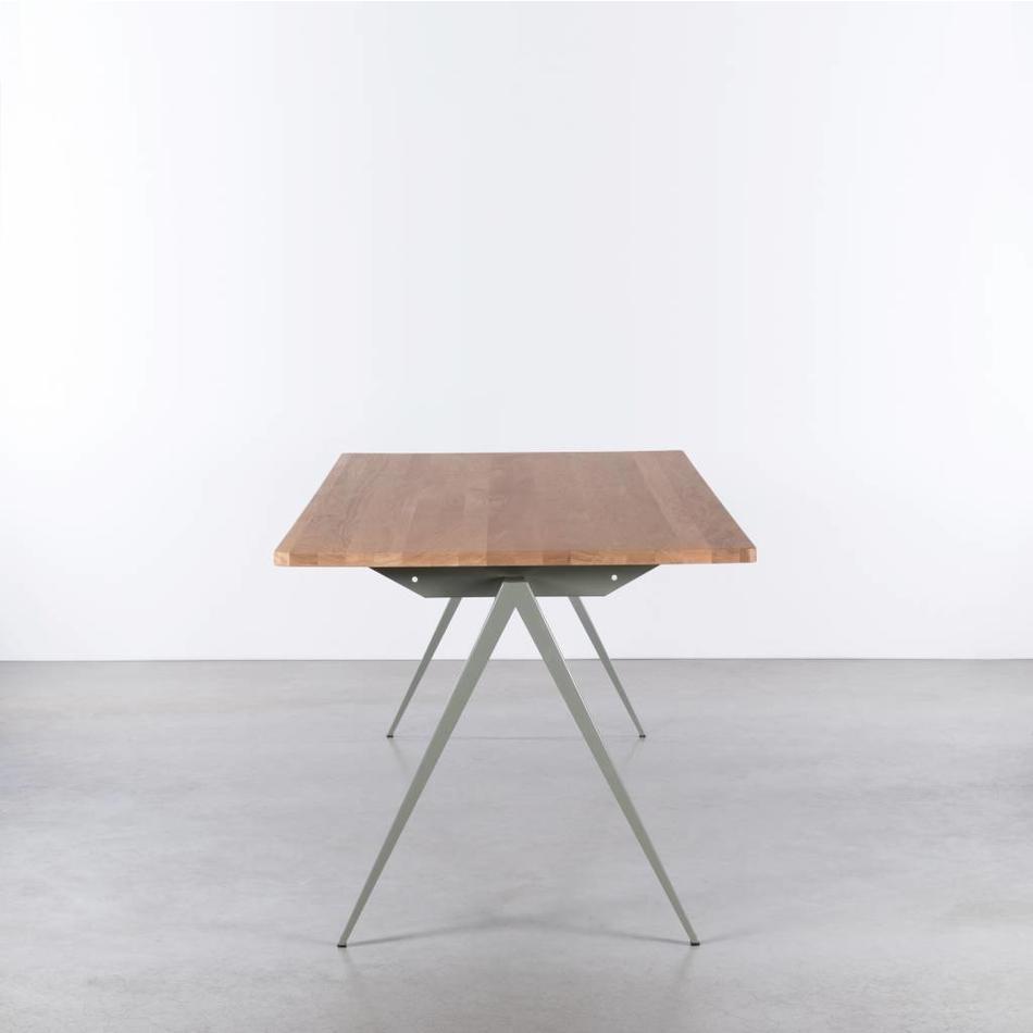 TD4 Table Cement Grey / Oak