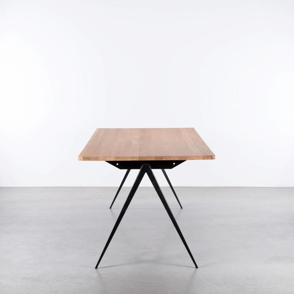 TD4 Tafel Zwart / Eiken