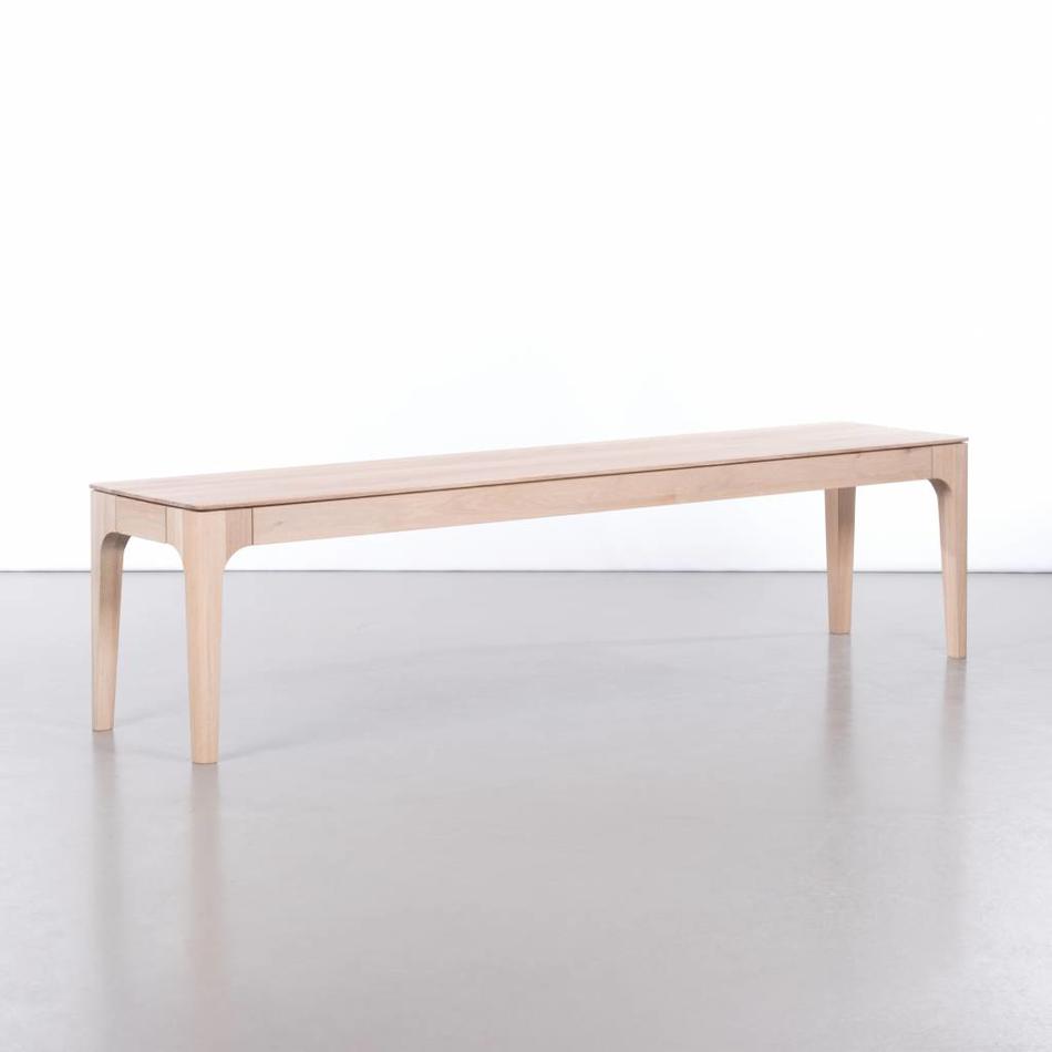 Rikke Table Bench Oak Whitewash