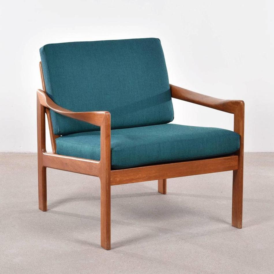 Illum Wikkelso fauteuil - Nieuw bekleed groen