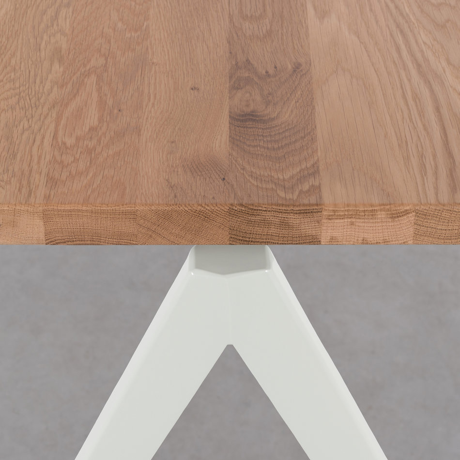 TD4 Table White / Oak