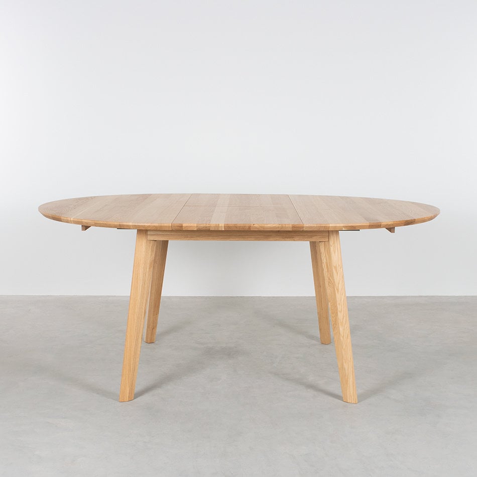 Nonne Table Round Extendable Oak