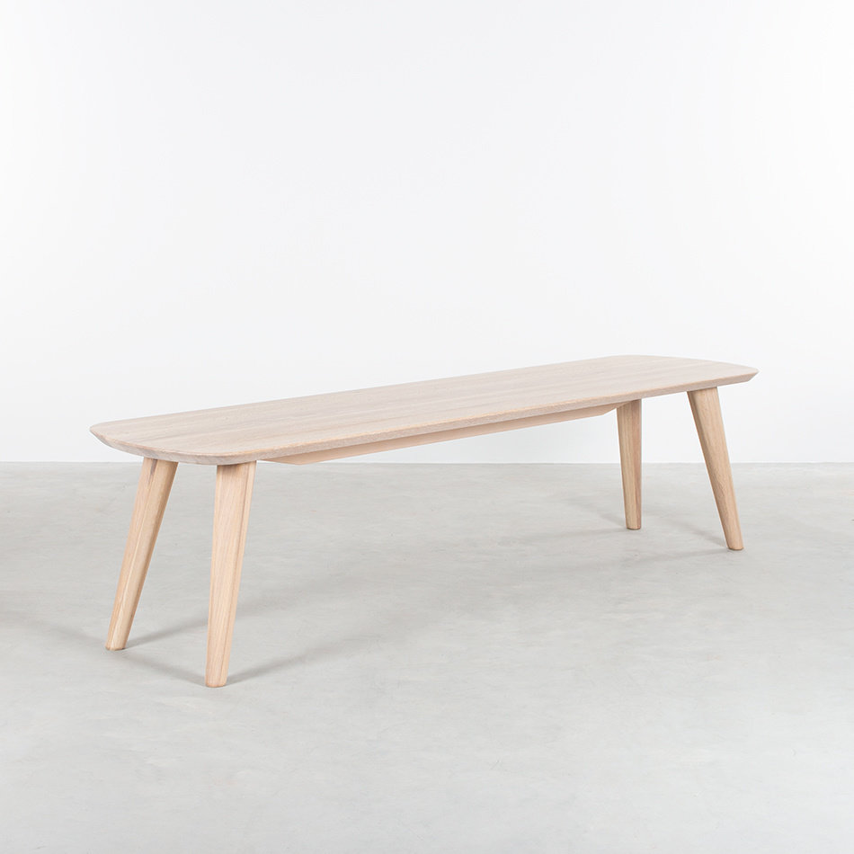 solid wood bench table