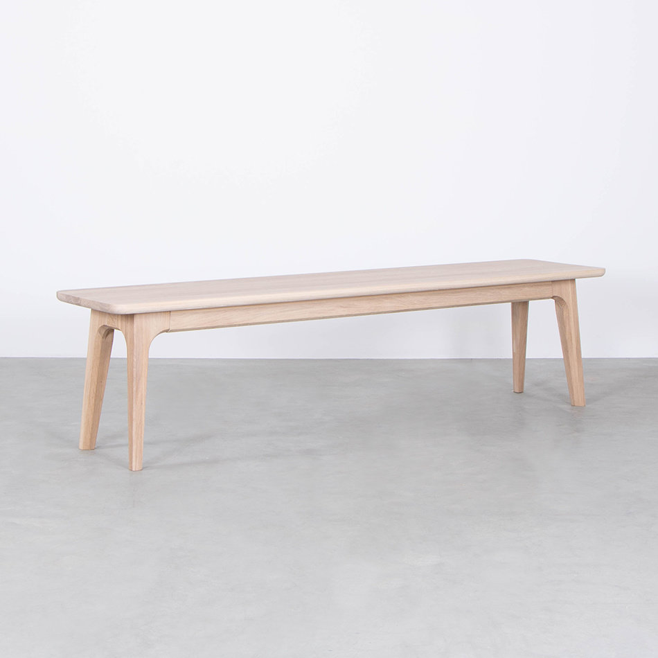 Fjerre Dining table bench Oak Whitewash