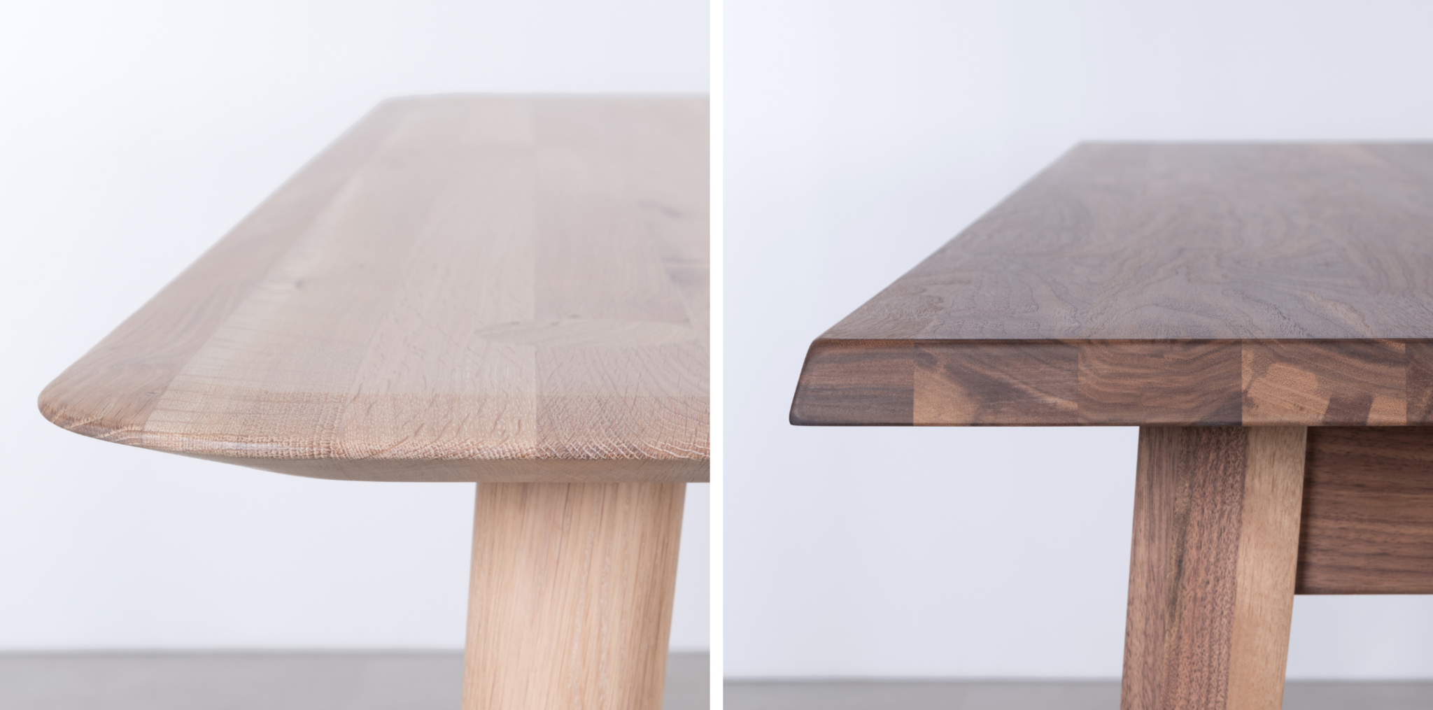 Verschillen houten tafels