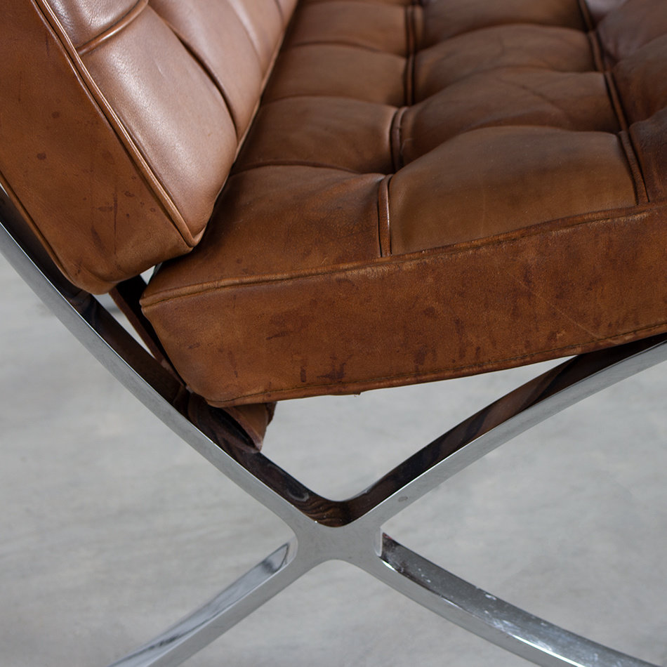 Ludwig Mies van der Rohe Barcelona fauteuil Knoll