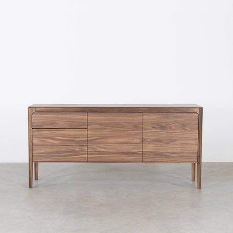 Rikke Sideboard Walnut 3 Compartment