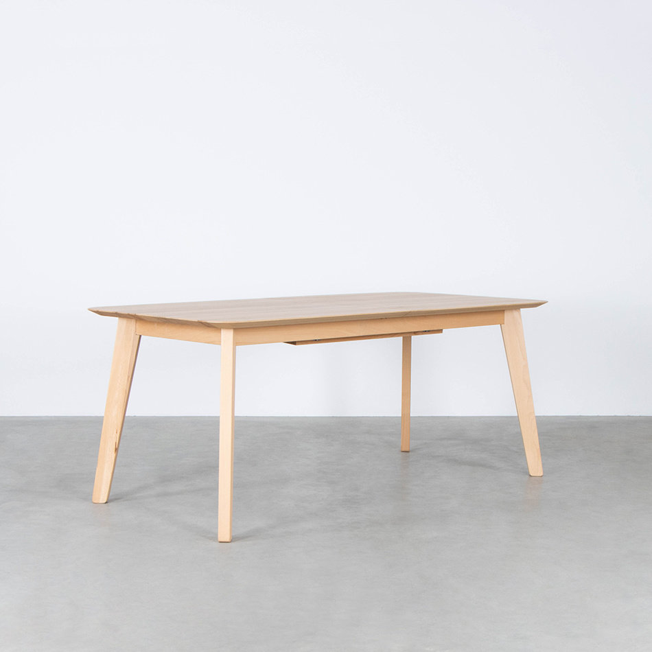 Nonne Table Straight Extendable Beech