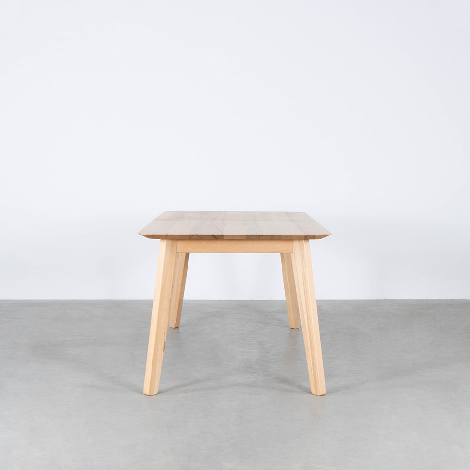 Nonne Table Straight Extendable Beech