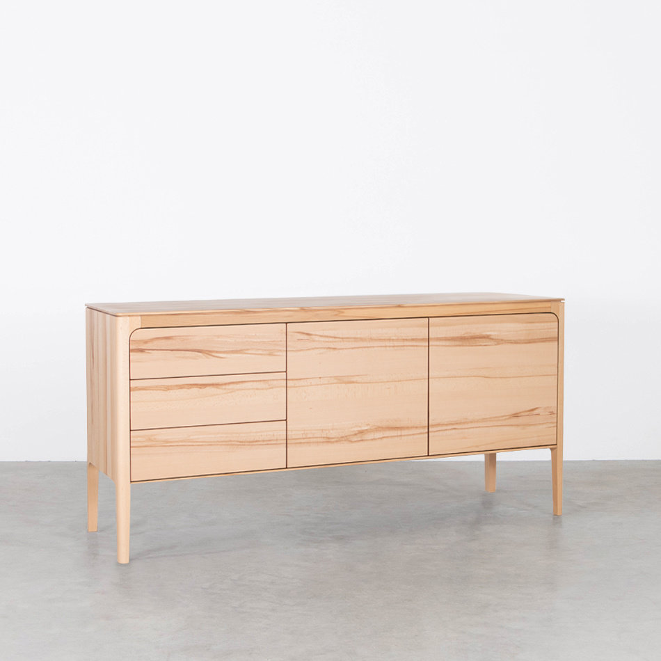 Rikke Sideboard Beech 3 Compartment