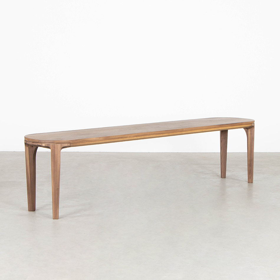 Onni Dining table bench Walnut