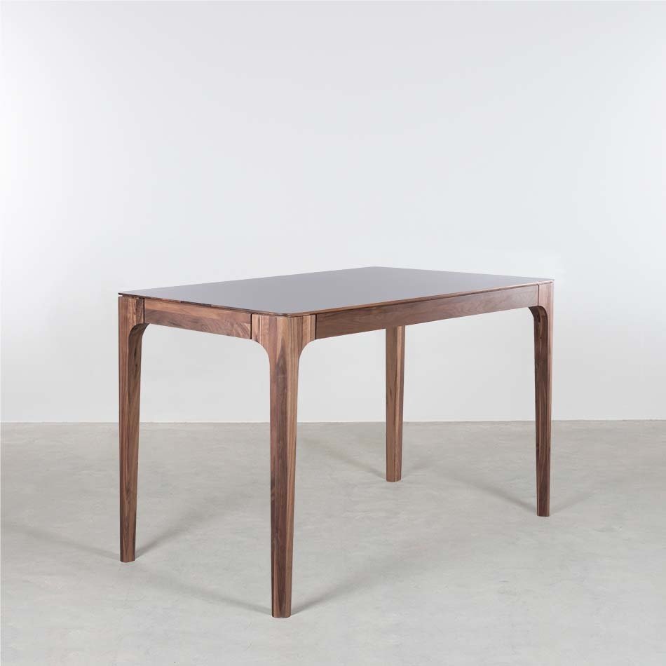 Rikke Desk Walnut with Fenix Top