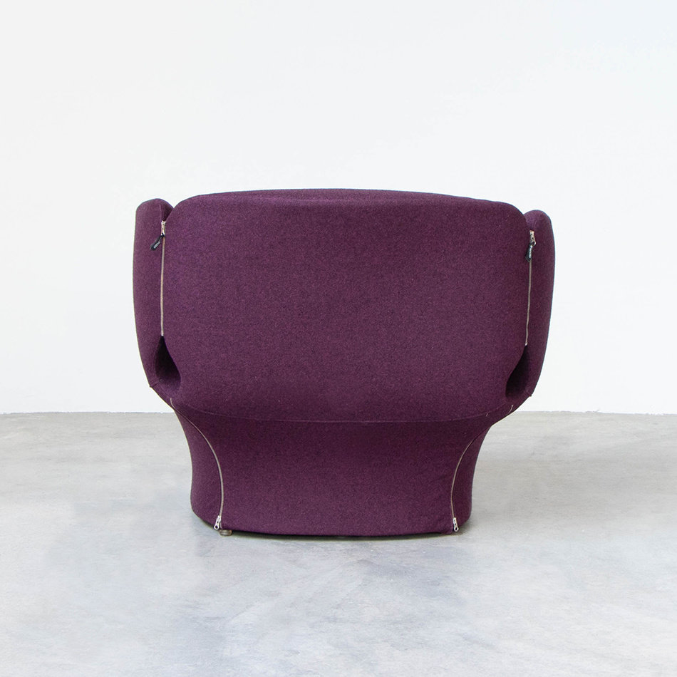 Patricia Urquiola Bloomy armchair purple Moroso