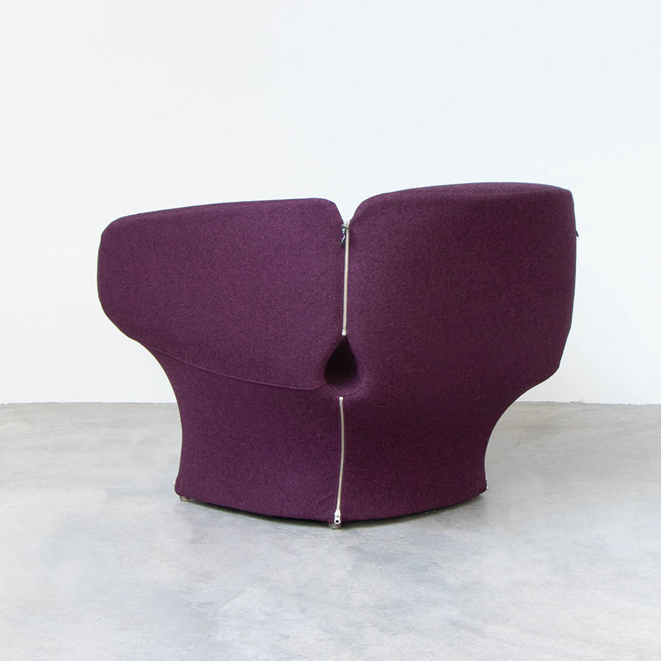 Patricia Urquiola Bloomy armchair purple Moroso