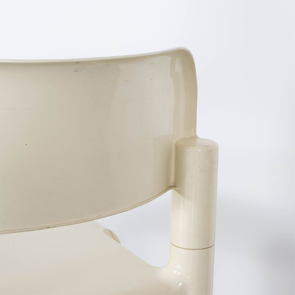 Eero Aarnio stoel - Wit  kunststof stoel uit jaren 70
