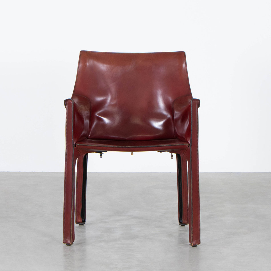 Mario Bellini 413 Cab Chairs Cassina