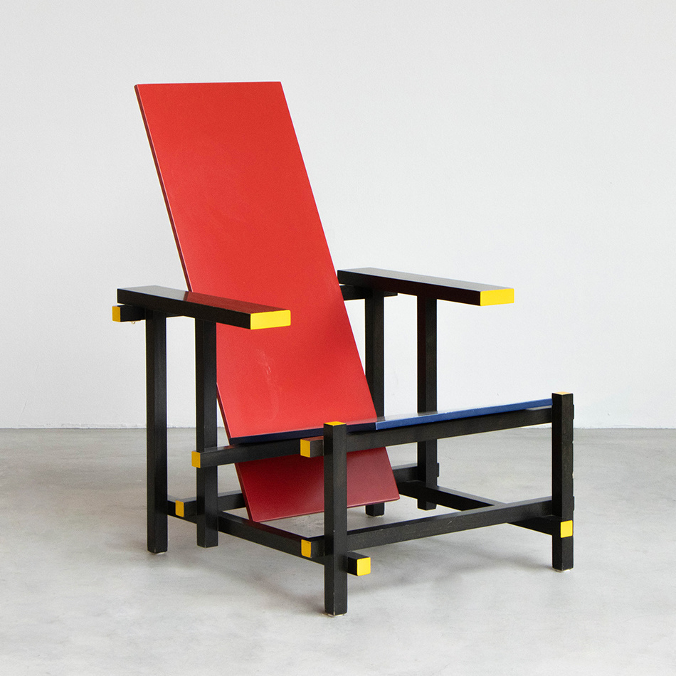 Gerrit Rietveld Blue fauteuil - De Machinekamer