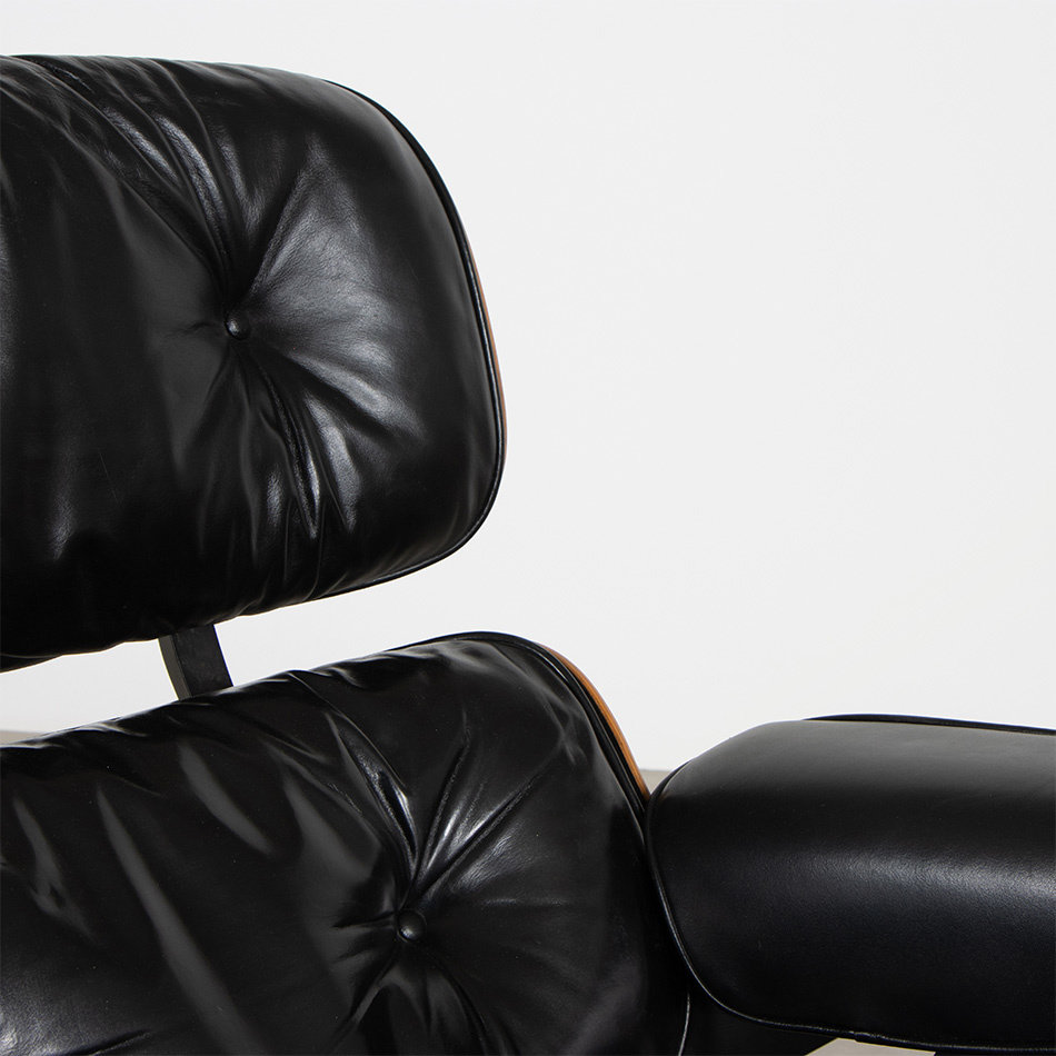 Eames lounge chair zwart Herman Miller