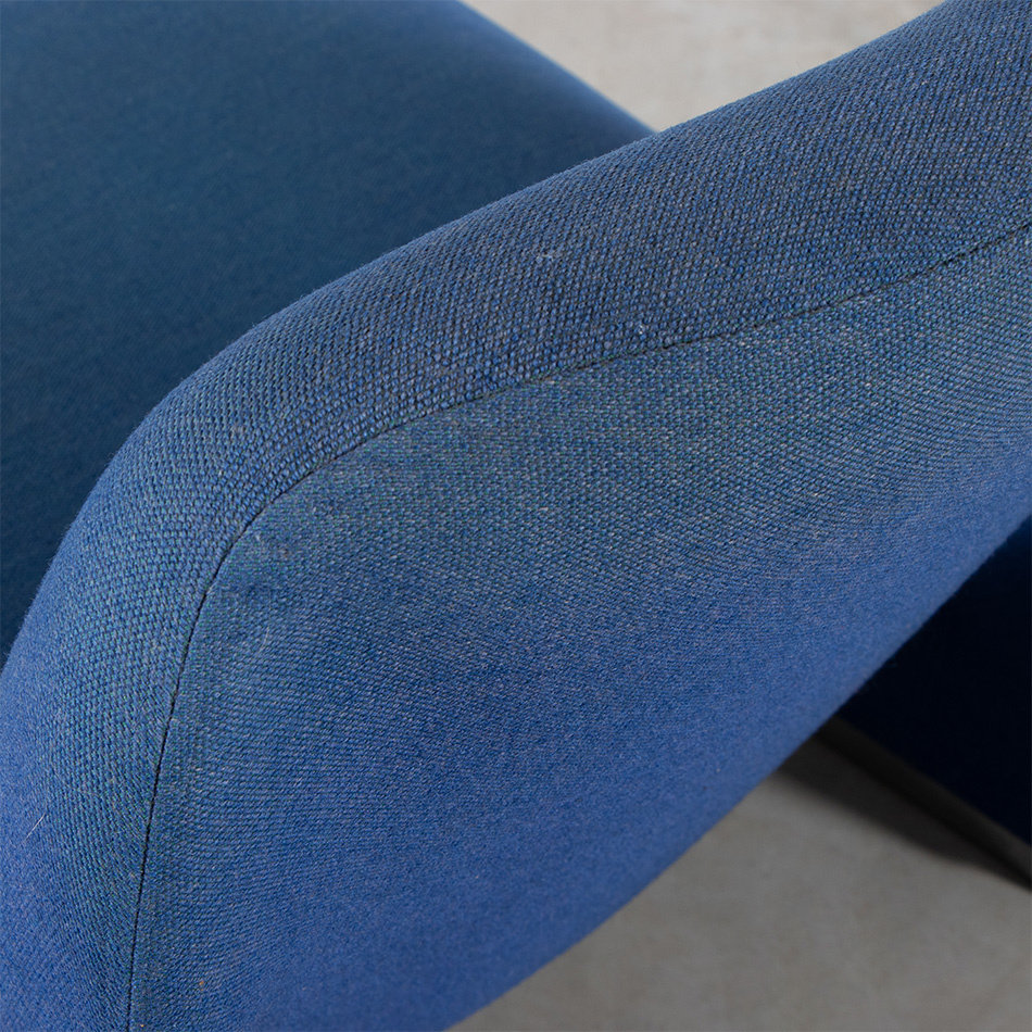 Giancarlo Piretti Alky fauteuil blauw Castelli/Artifort