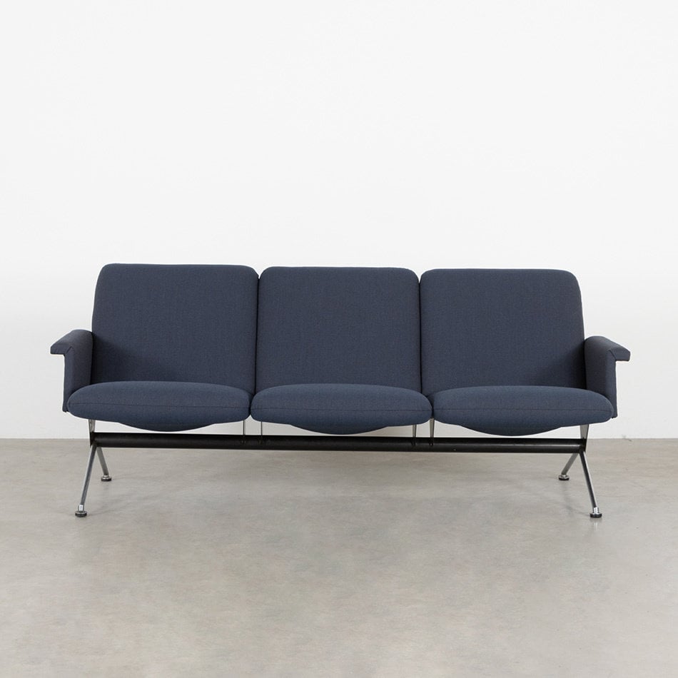 AR Cordemeijer 1715 3-seater sofa blue Gispen