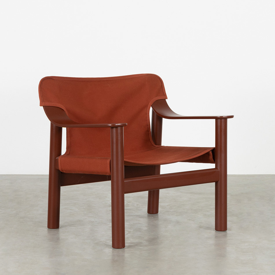 Shane Schneck Bernard armchair red brown Hay