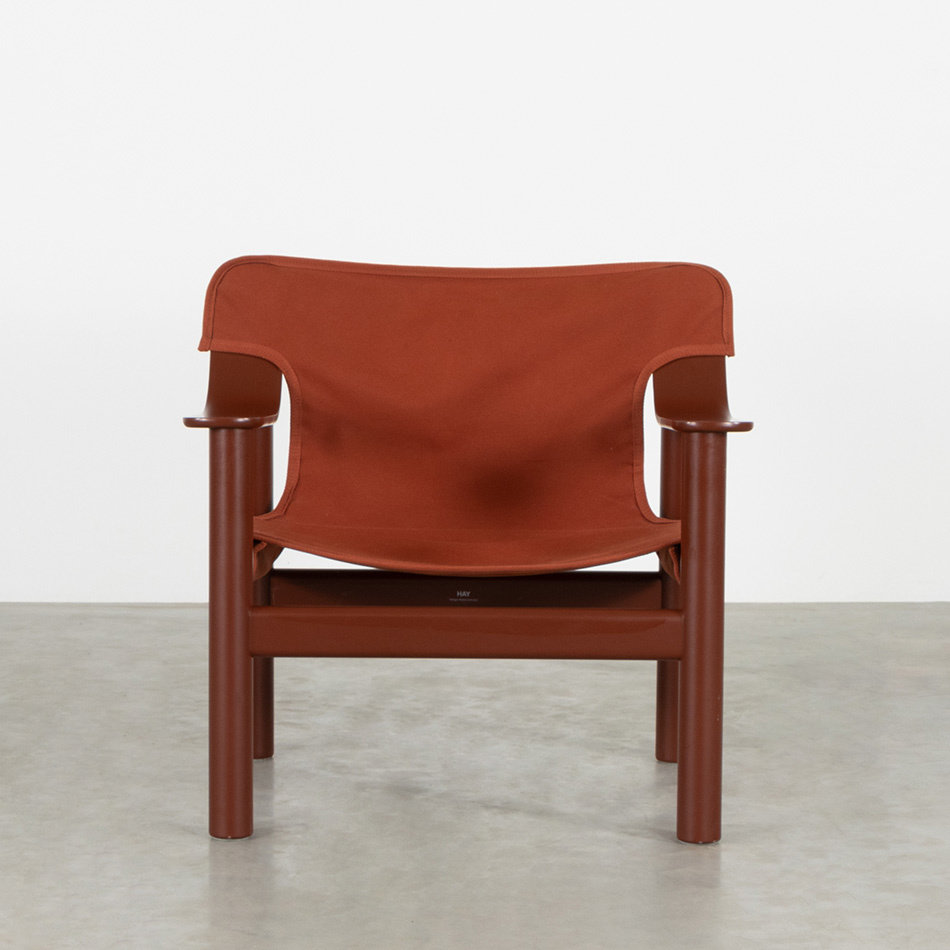 Shane Schneck Bernard armchair red brown Hay