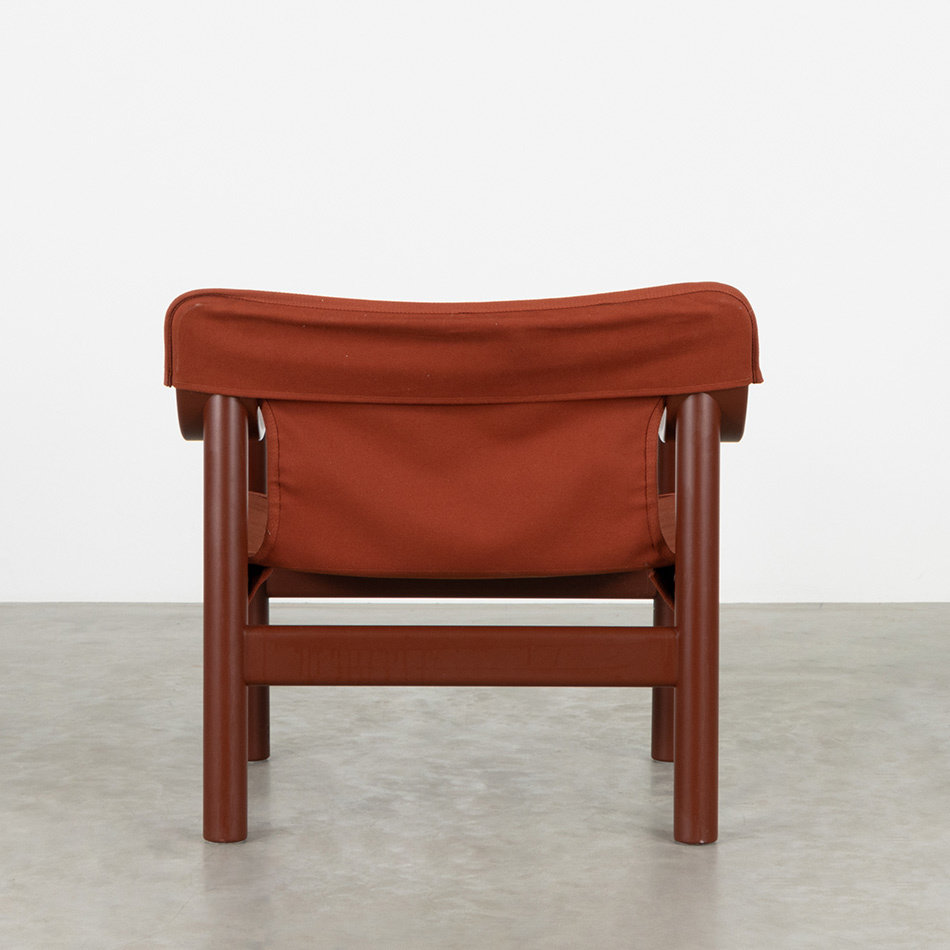 Shane Schneck Bernard armchair red brown Hay