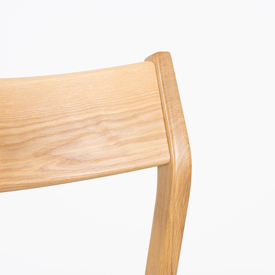 Jeppa Dining chair Oak / Society Petrol 56