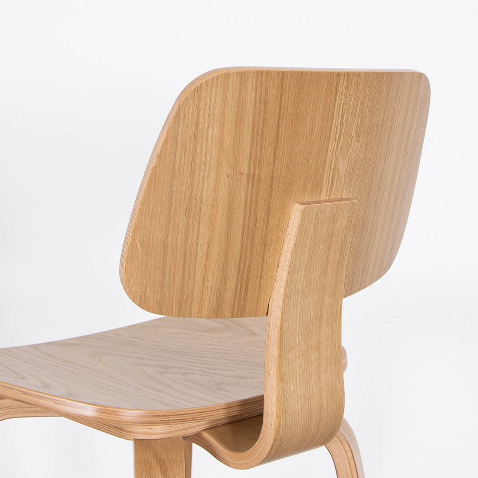 Junni Bar Chair Oak Matt Lacquered