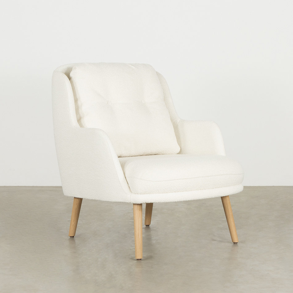 Varme Armchair Stof Bouclé Ivory