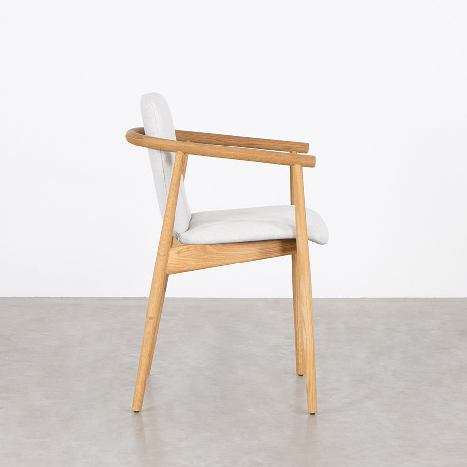 Mirja Dining Chair Oak / Olbia Naturel 01
