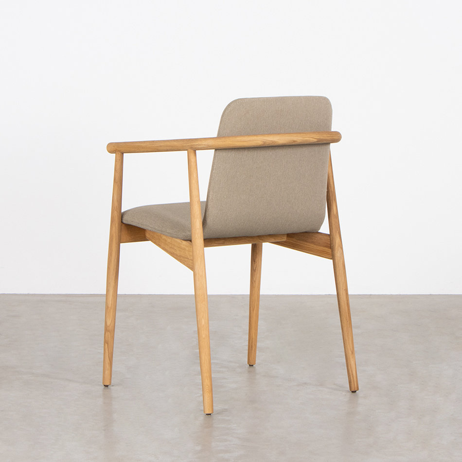 Mirja Dining Chair Oak / Olbia Army 14