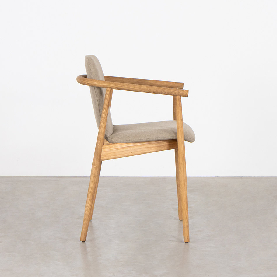 Mirja Dining Chair Oak / Olbia Army 14