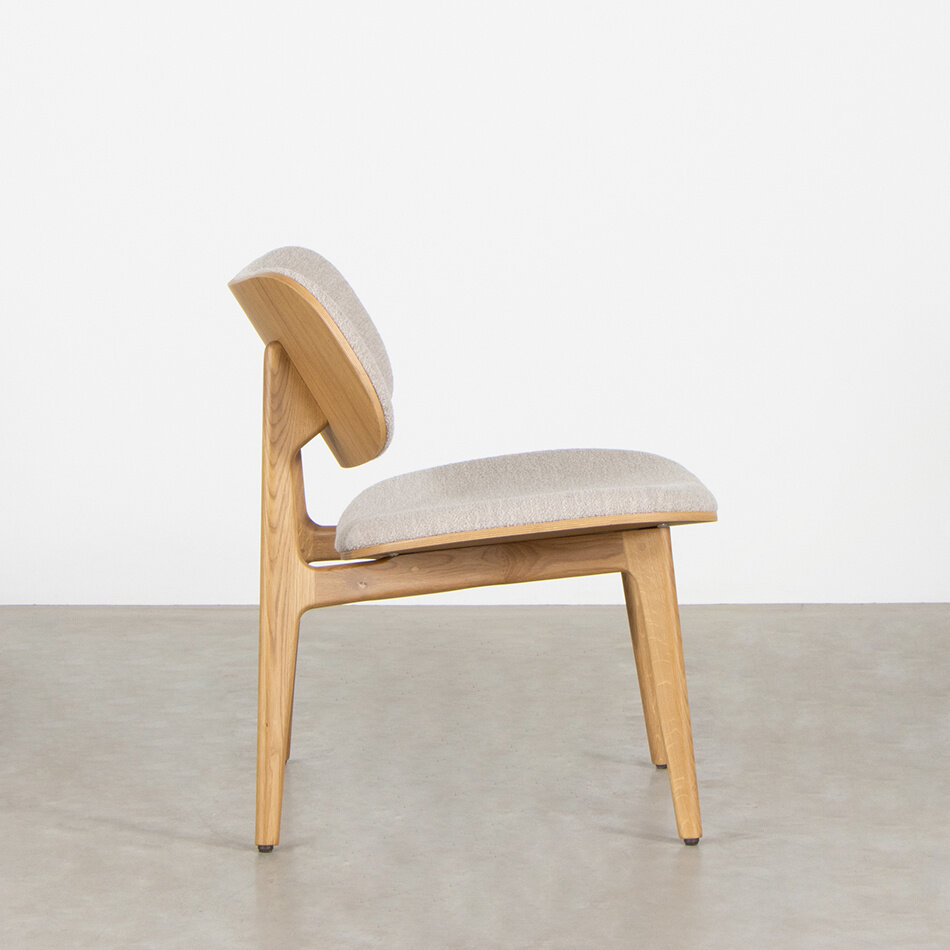 Sinni Lounge Chair Fabric Alpine Natural