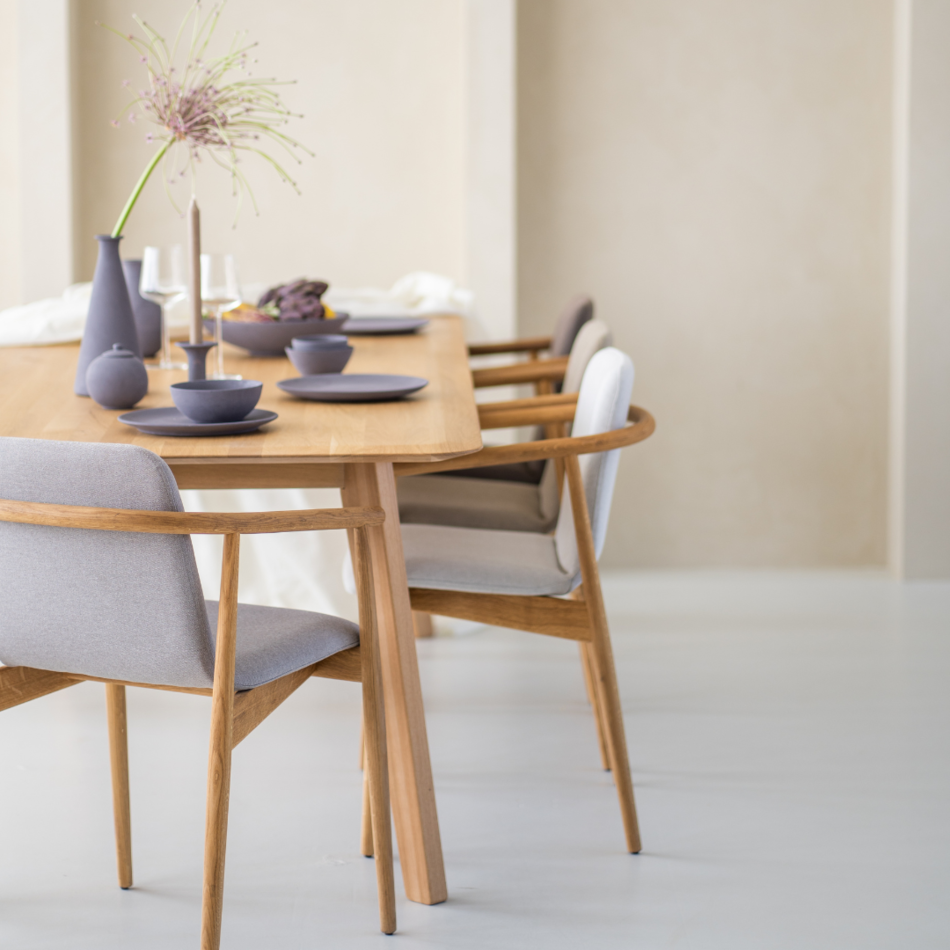 Mirja Dining Chair Oak / Olbia Stone 181