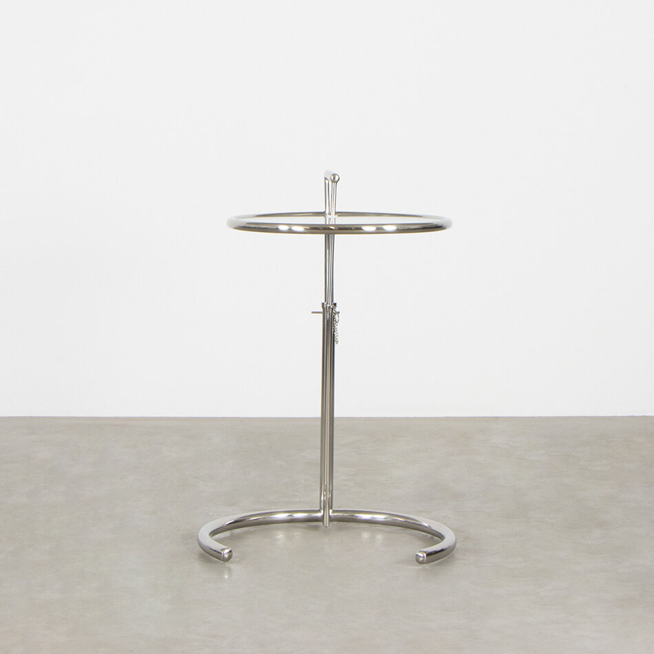 Set of 2 Eileen Grey style side tables